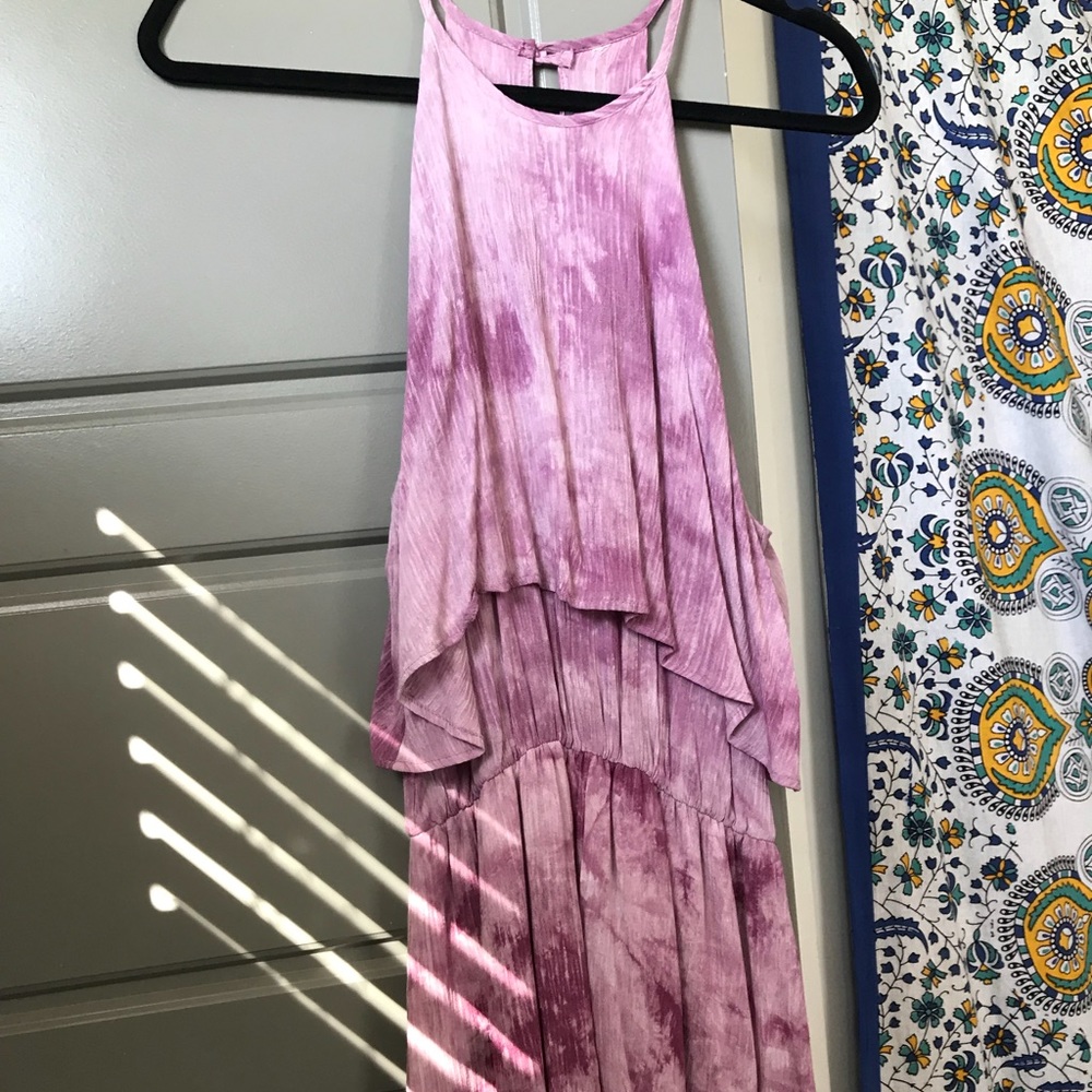 Purple tie dye romper from Entourage